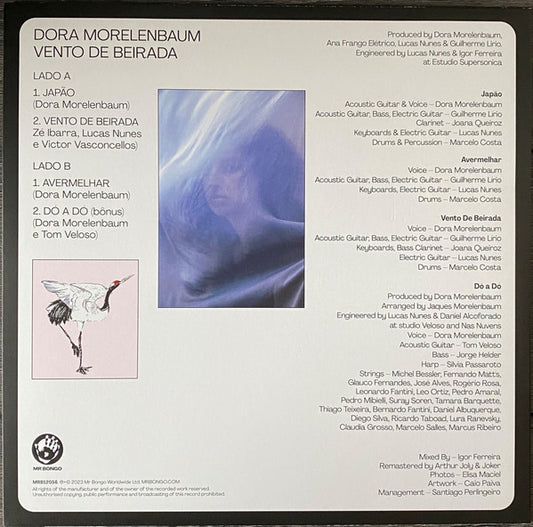 Dora Morelenbaum : Vento De Beirada (12", EP, RE, RM)