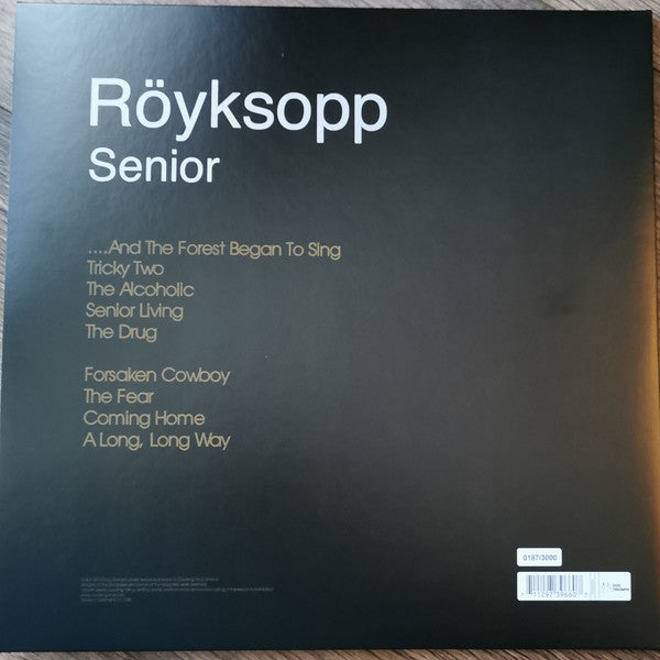Röyksopp : Senior (LP, Album, Ltd, Num, RE, Ora)