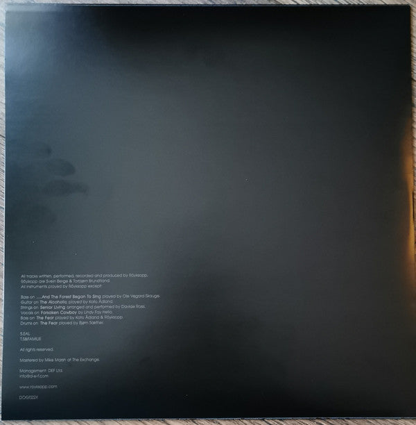 Röyksopp : Senior (LP, Album, Ltd, Num, RE, Ora)