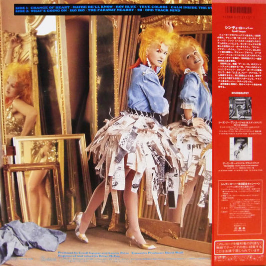 Cyndi Lauper : True Colors (LP, Album, 1st)