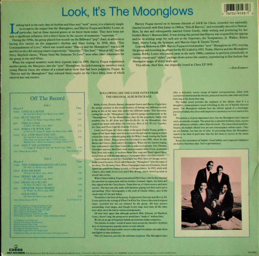 The Moonglows : Look! It's The Moonglows (LP, Album, RE)