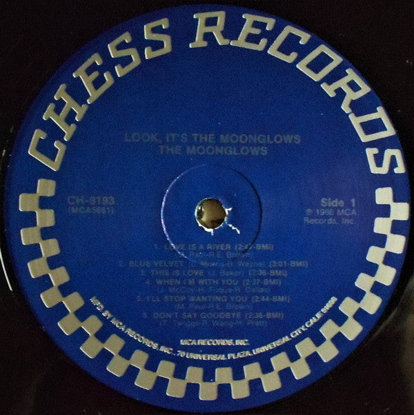 The Moonglows : Look! It's The Moonglows (LP, Album, RE)
