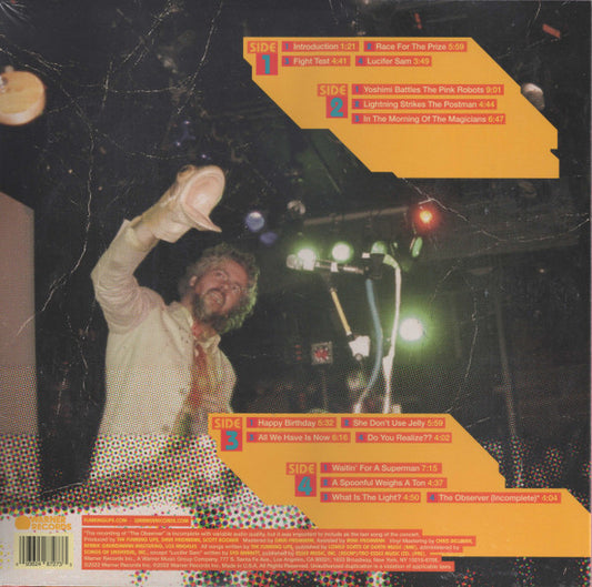 The Flaming Lips : Live 2003 (Yoshimi Battles The Pink Robots Live At The Forum, London, UK Jan. 22, 2003) (2xLP, Ltd, Pin)