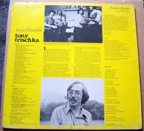 Tony Trischka : Heartlands (LP, Album)