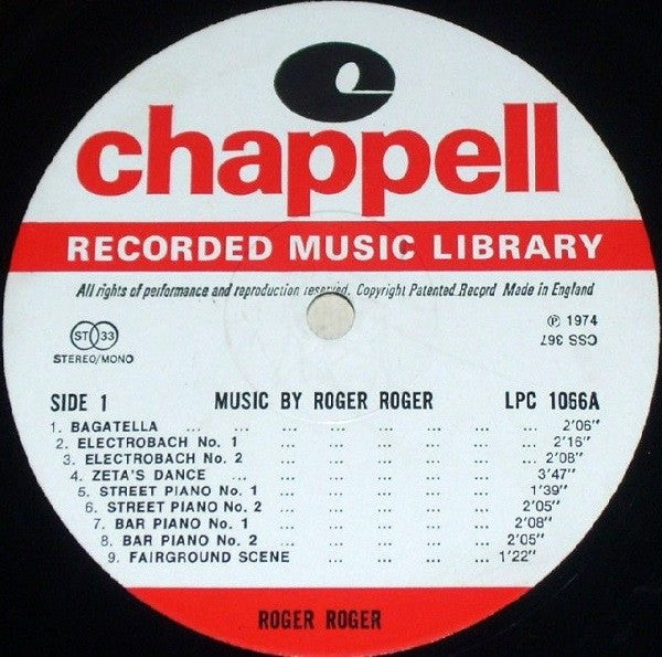 Roger Roger : Music By Roger Roger (LP)