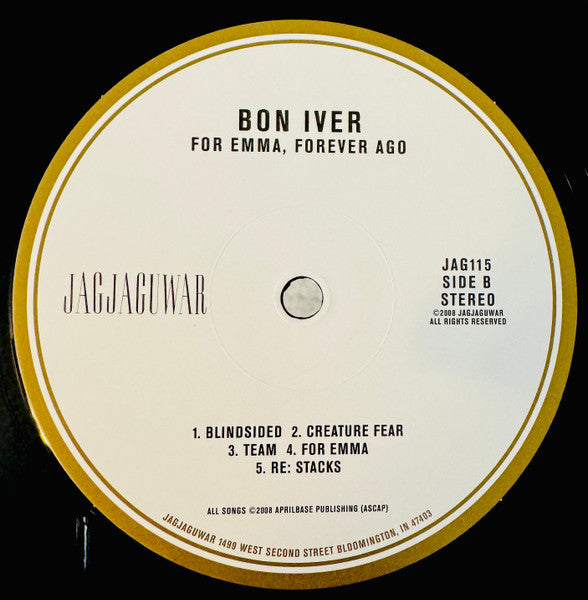Bon Iver : For Emma, Forever Ago (LP, Album, RE, GZ )