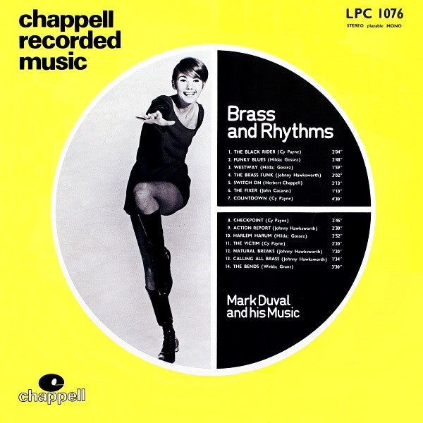 Mark Duval And His Music : Brass And Rhythms (LP)