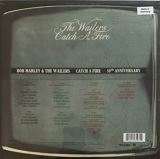 Bob Marley & The Wailers : Catch A Fire (4xLP, 50t)