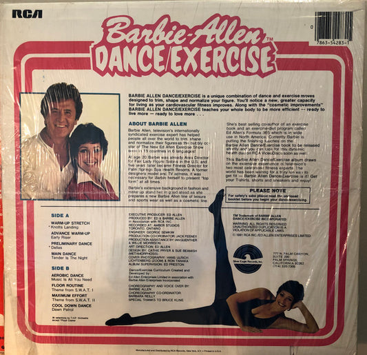 Barbie Allen : Dance/Exercise (LP, Album)