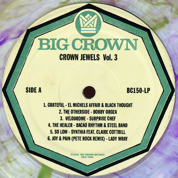 Various : Crown Jewels Vol. 3 (LP, Comp, Ltd, Cle)