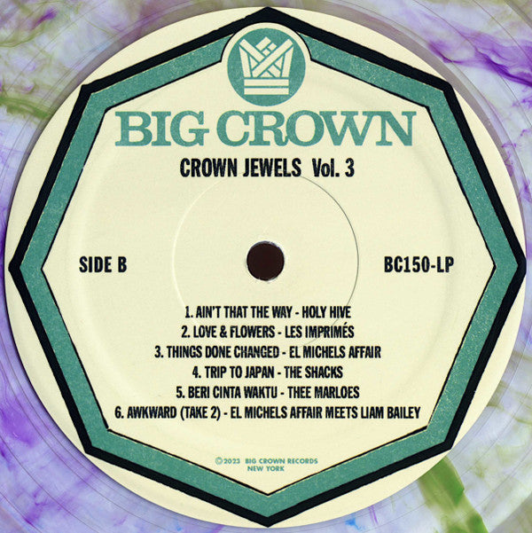 Various : Crown Jewels Vol. 3 (LP, Comp, Ltd, Cle)