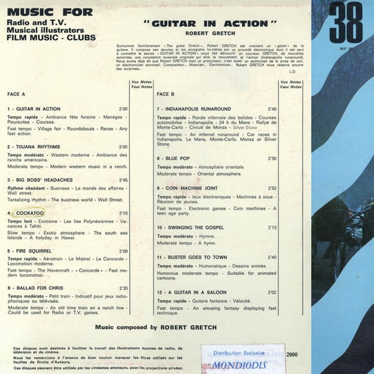 Robert Gretch : Guitar In Action (LP)