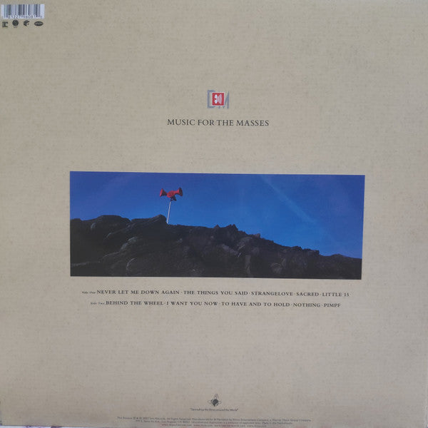 Depeche Mode : Music For The Masses (LP, Album, RE, RM, RP, 180)