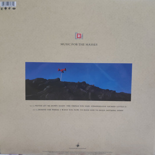 Depeche Mode : Music For The Masses (LP, Album, RE, RM, RP, 180)
