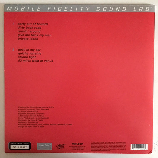 The B-52's : Wild Planet (LP, Album, Ltd, Num, RE, RM, S/Edition)