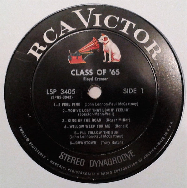 Floyd Cramer : Class Of '65 (LP)