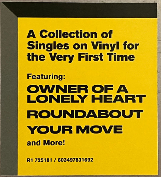 Yes : Yessingles (LP, Album, Comp)