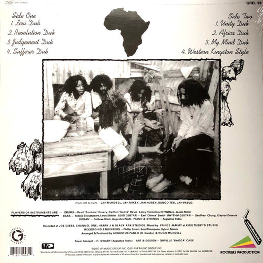 Augustus Pablo : Africa Must Be Free By 1983 Dub (LP, Album, RE)