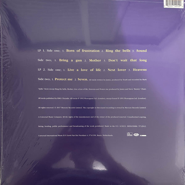 James : Seven (2xLP, Album, RE)
