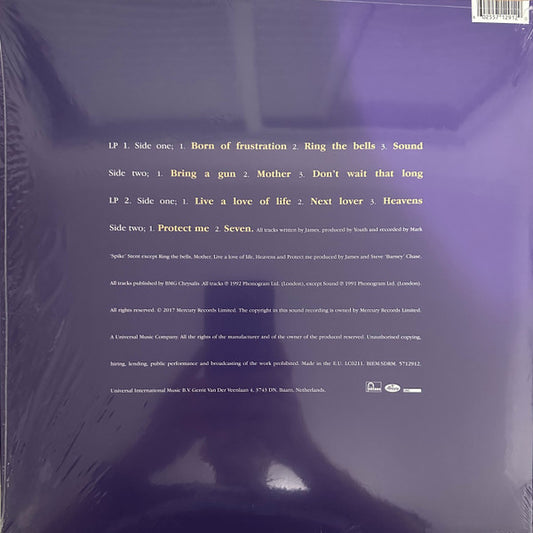 James : Seven (2xLP, Album, RE)