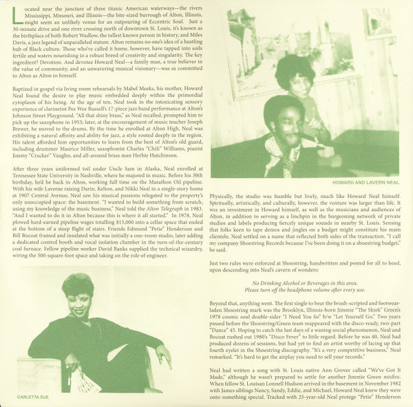 Various : Eccentric Soul: The Shoestring Label (LP, Comp, Gre)
