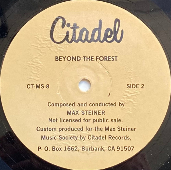Max Steiner : Beyond The Forest (The Classic Film Score) (LP, Album, Pal)