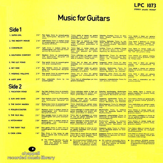 Mad Dog (15) : Music For Guitars (LP)