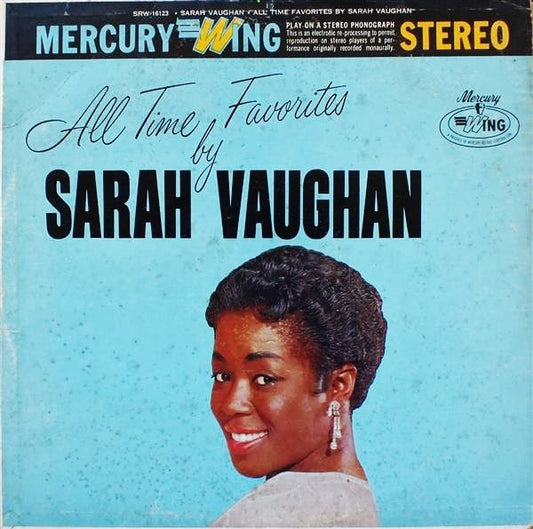 Sarah Vaughan : All Time Favorites (LP, Comp)