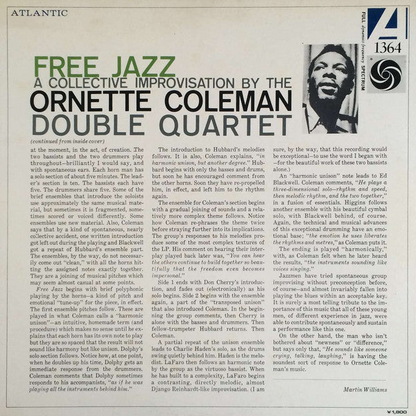 The Ornette Coleman Double Quartet = Ornette Coleman : Free Jazz = フリー・ジャズ (LP, Album, RE, ¥18)