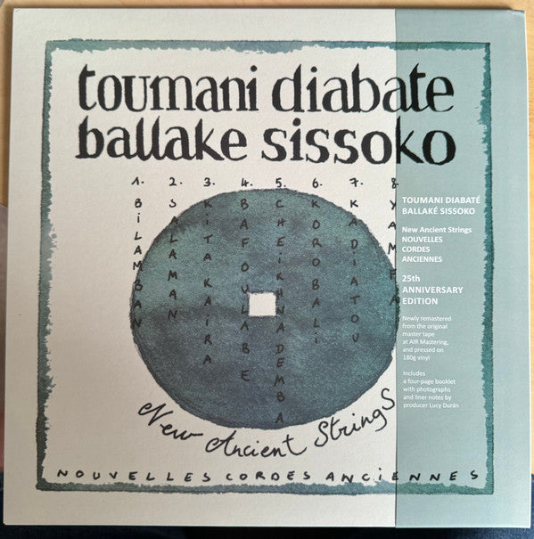 Toumani Diabaté, Ballaké Sissoko : New Ancient Strings = Nouvelles Cordes Anciennes (LP, Album, RE, RM)
