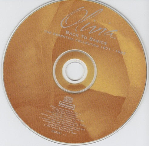 Olivia Newton-John : Olivia - The Singles - Australasian Tour Souvenir (2xCD, Comp, Ltd, RM)