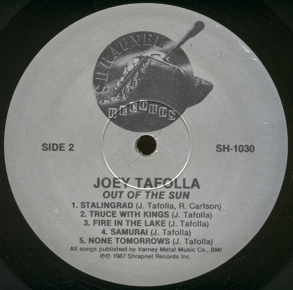 Joey Tafolla : Out Of The Sun (LP, Album)