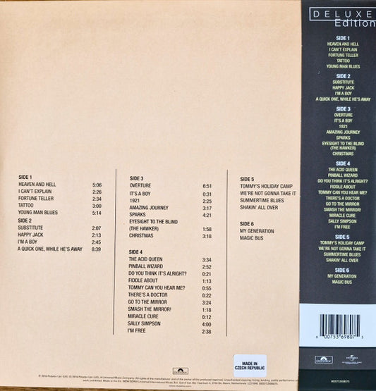 The Who : Live At Leeds (3xLP, Album, Dlx, RE, RM, 180)