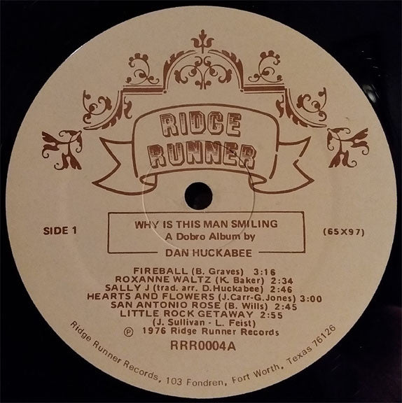Dan Huckabee : Why Is This Man Smiling (LP, Album)