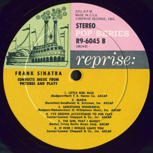Frank Sinatra : Conducts Music From Pictures And Plays (LP, Album)