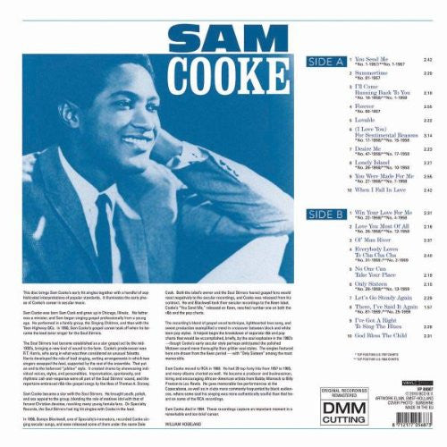 Sam Cooke : For Always: 20 Beloved Classics (LP, Comp, RM)