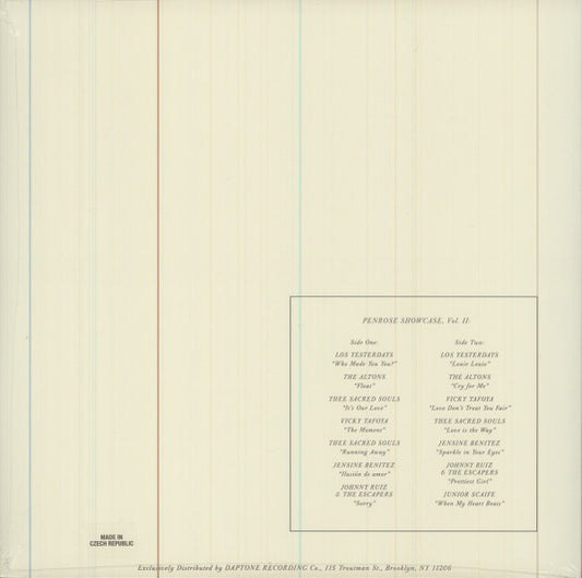 Various : Penrose Showcase Vol. II (LP, RSD, Comp, Pic)