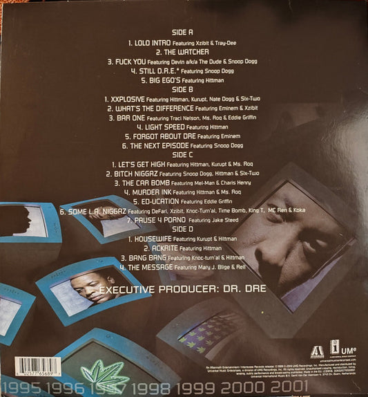 Dr. Dre : 2001 (2xLP, Album, RE, Unc)