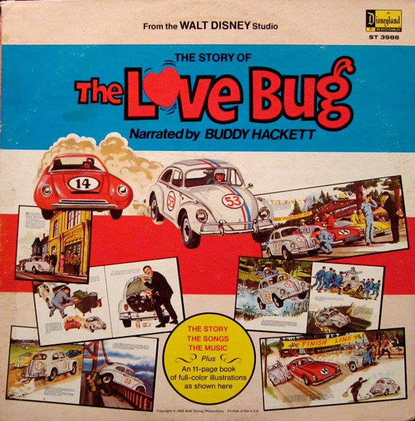 Buddy Hackett : The Story Of The Love Bug (LP, Album)