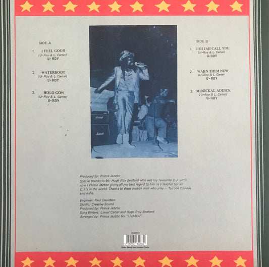 U-Roy : The Seven Gold (LP, Album, Ltd, RE)