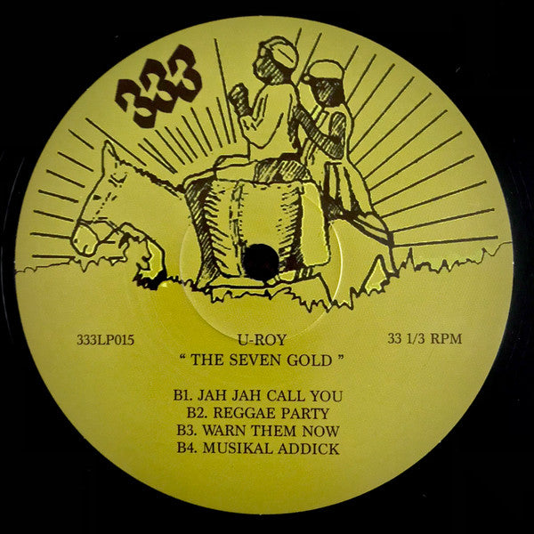 U-Roy : The Seven Gold (LP, Album, Ltd, RE)