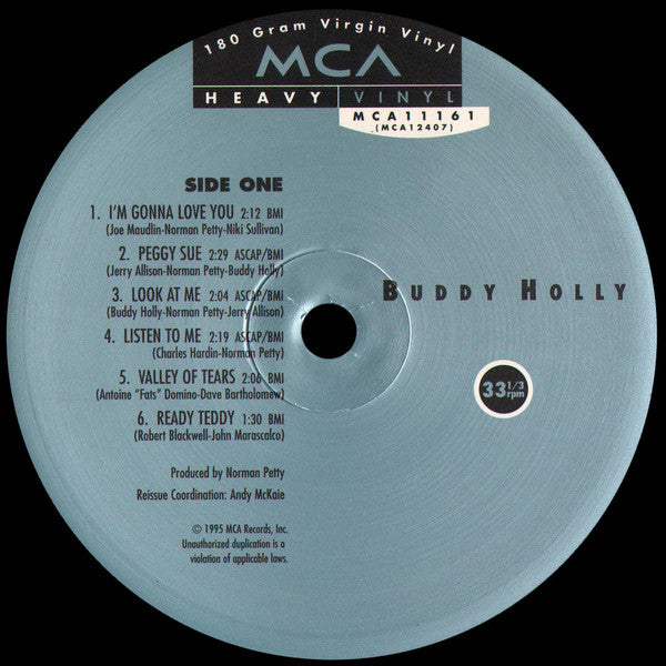 Buddy Holly : Buddy Holly (LP, Album, Mono, RE, RM, Gat)