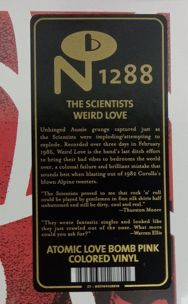 The Scientists (2) : Weird Love (LP, Album, RE, RP, Pin)