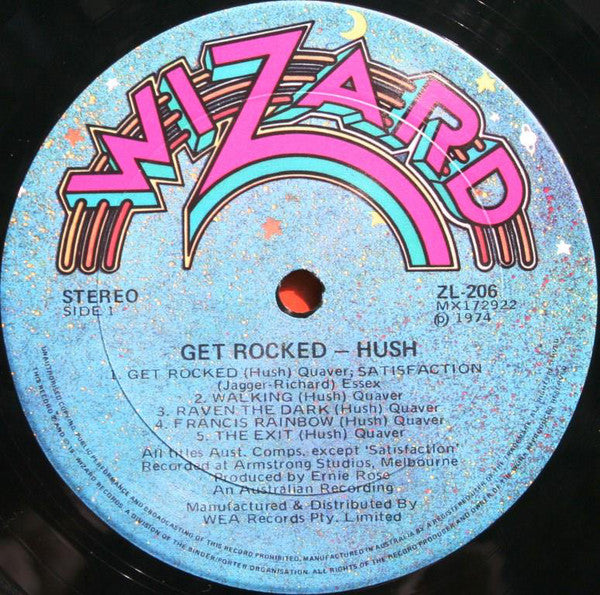 Hush (7) : Get Rocked! (LP, Album)