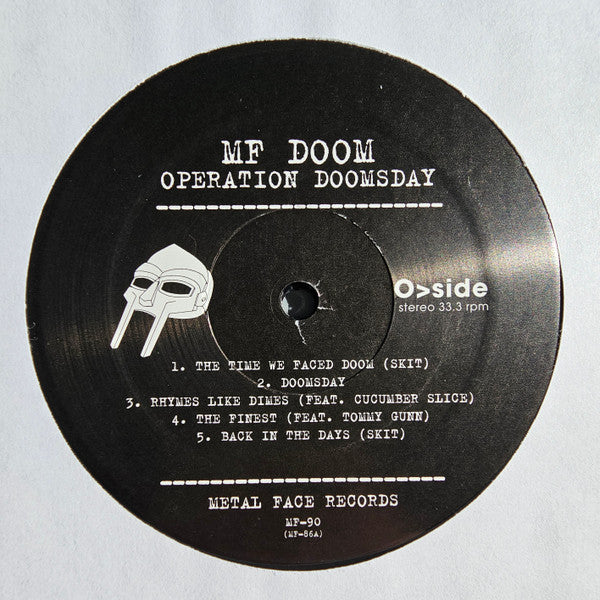 MF Doom : Operation: Doomsday (2xLP, Album, RE, RM)
