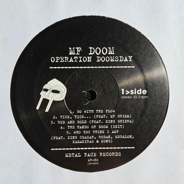 MF Doom : Operation: Doomsday (2xLP, Album, RE, RM)