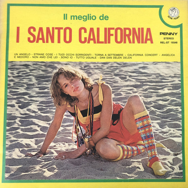 I Santo California : Il Meglio De I Santo California (LP)