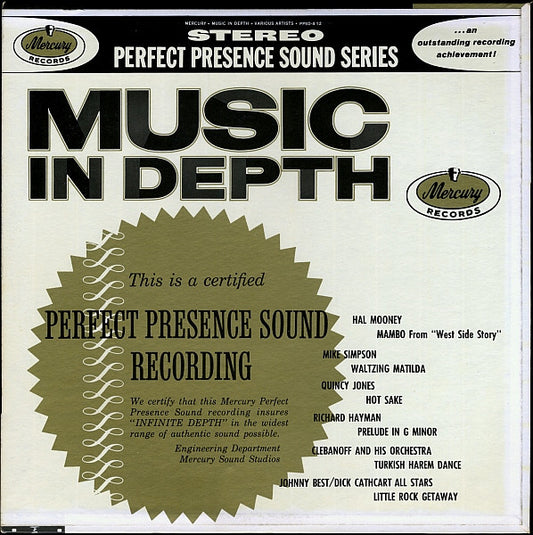 Various : Music In Depth F:35d (LP, Comp)