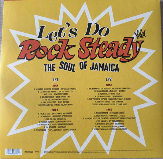Various : Let's Do Rock Steady (The Soul Of Jamaica) (2xLP, Comp)