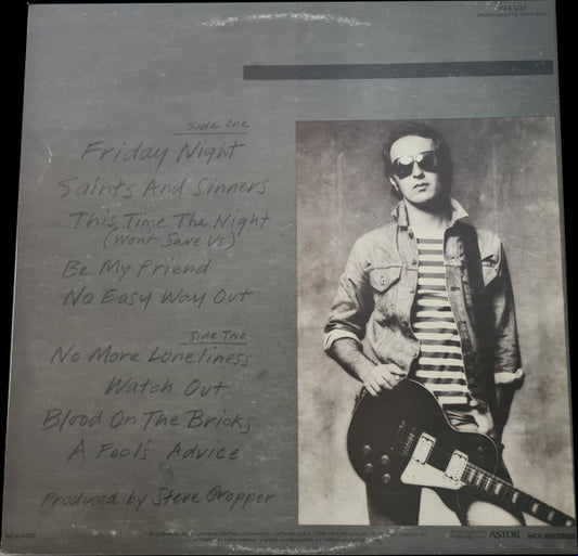 Iron City Houserockers : Blood On The Bricks (LP, Album)